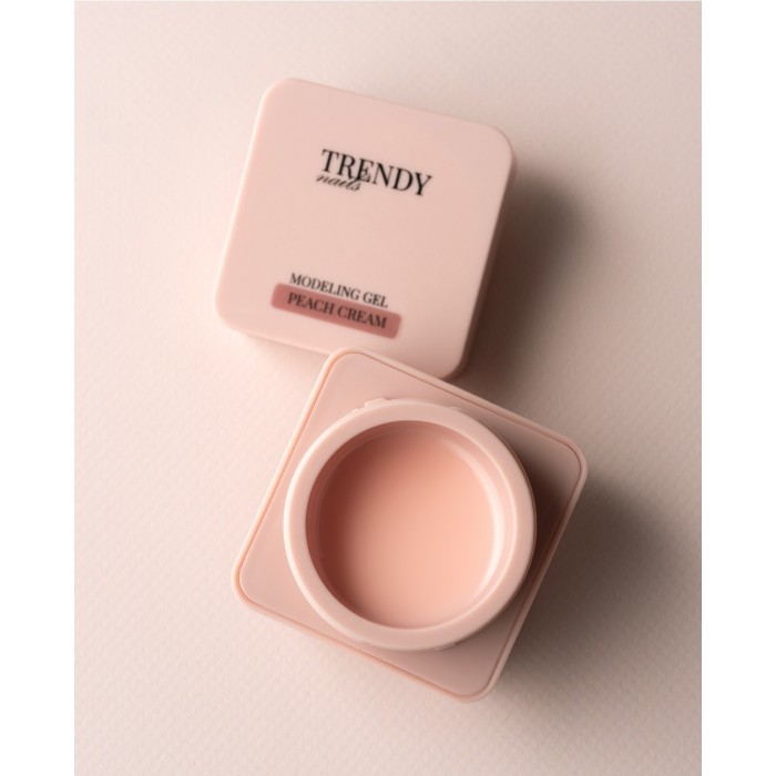 Trendy nails (14MC-220TN) modeling gel Peach cream 50ml HEMA & TPO FREE