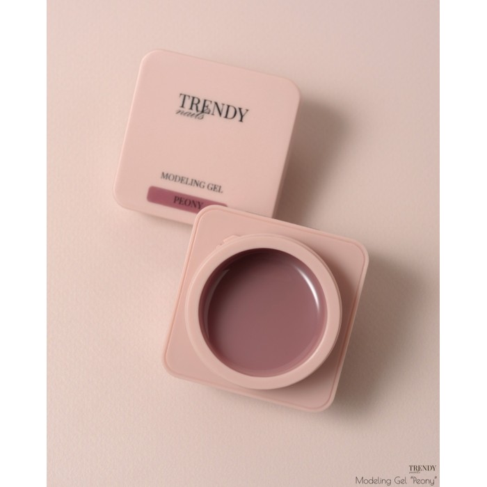 Trendy nails (14MC-5TN) modeling gel Peony 15ml HEMA & TPO FREE