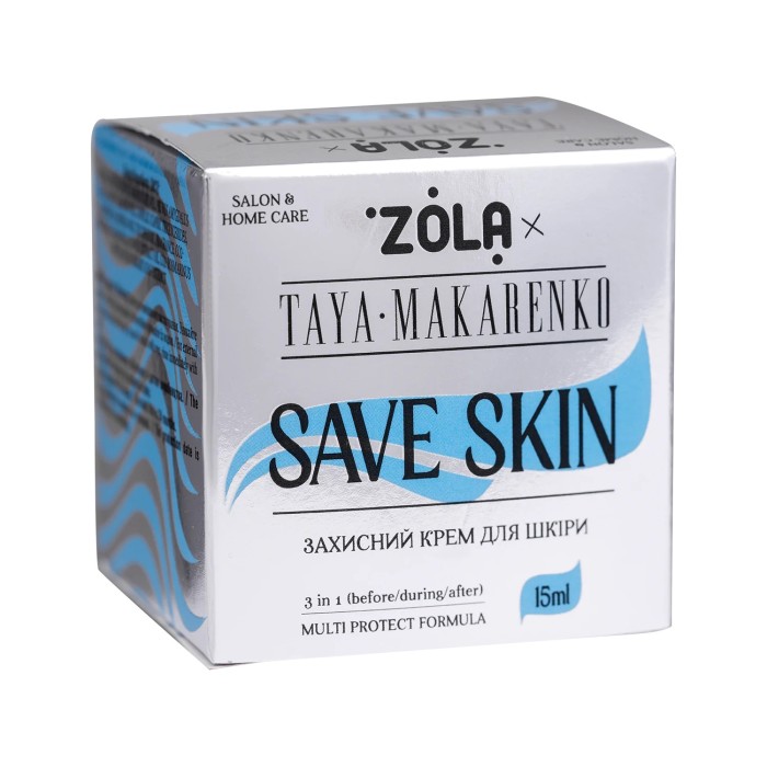 Zola x Taya Makarenko (05266) Protective cream Save Skin 15 ml