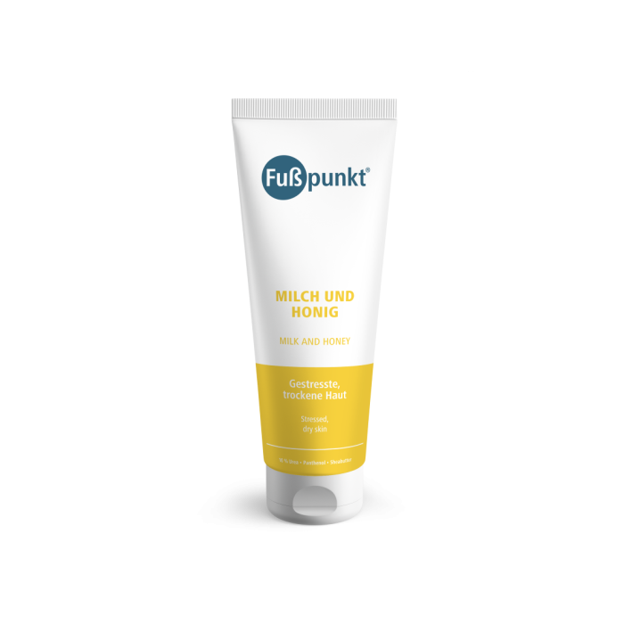 Fusspunkt Milk & Honey Κρέμα για Ξηρό και Λεπτό Δέρμα 125ml
