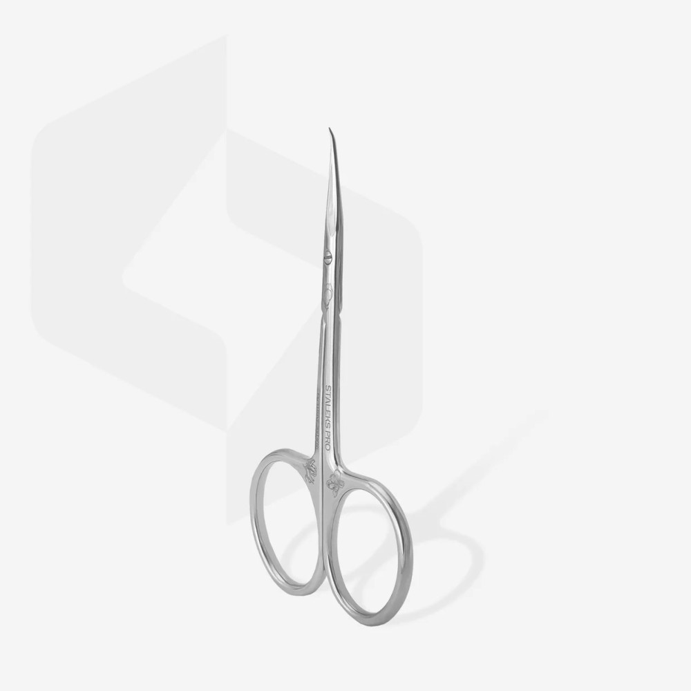 Staleks Exclusive (SX-21/2M) Cuticle scissors with hook type 2