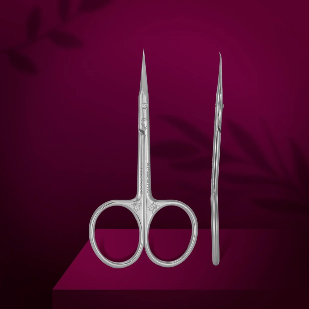 Staleks Exclusive (SX-21/2M) Cuticle scissors with hook type 2